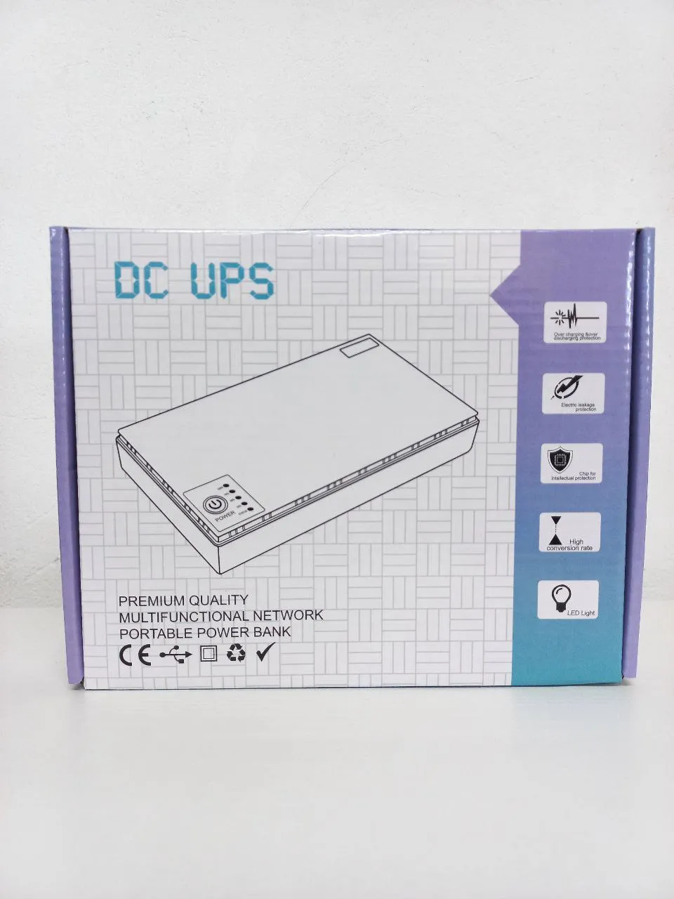 Фото упаковки ДБЖ DC1019P для роутера