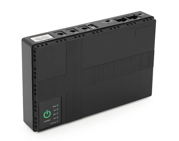 Джерело безперебійного живлення для роутера 10400mAh, 18 Вт, DC1018P