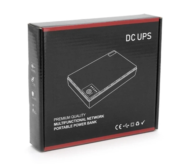 Упаковка ДБЖ для роутера і оптоволокна DC1018P