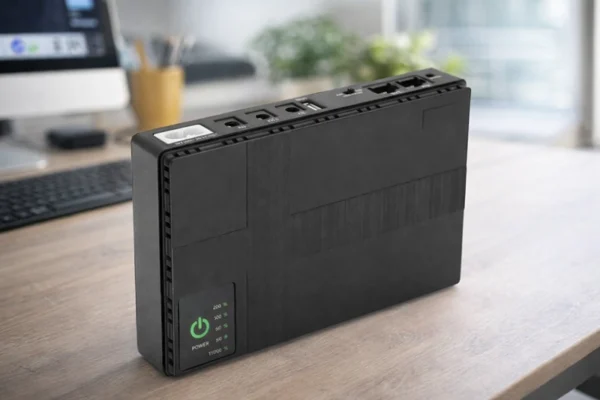 Фото ДБЖ для Wi-Fi роутера та оптичного інтернету під час відклчюень світла