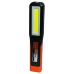 Акумуляторний LED ліхтар PT-998 з COB-підсвіткою, магнітом, гачком та USB-зарядкою
