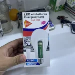 Аварійна LED лампочка E27 з зарядкою від мережі через цоколь