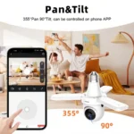 Камера-лампа Q28 з поворотом на 360°