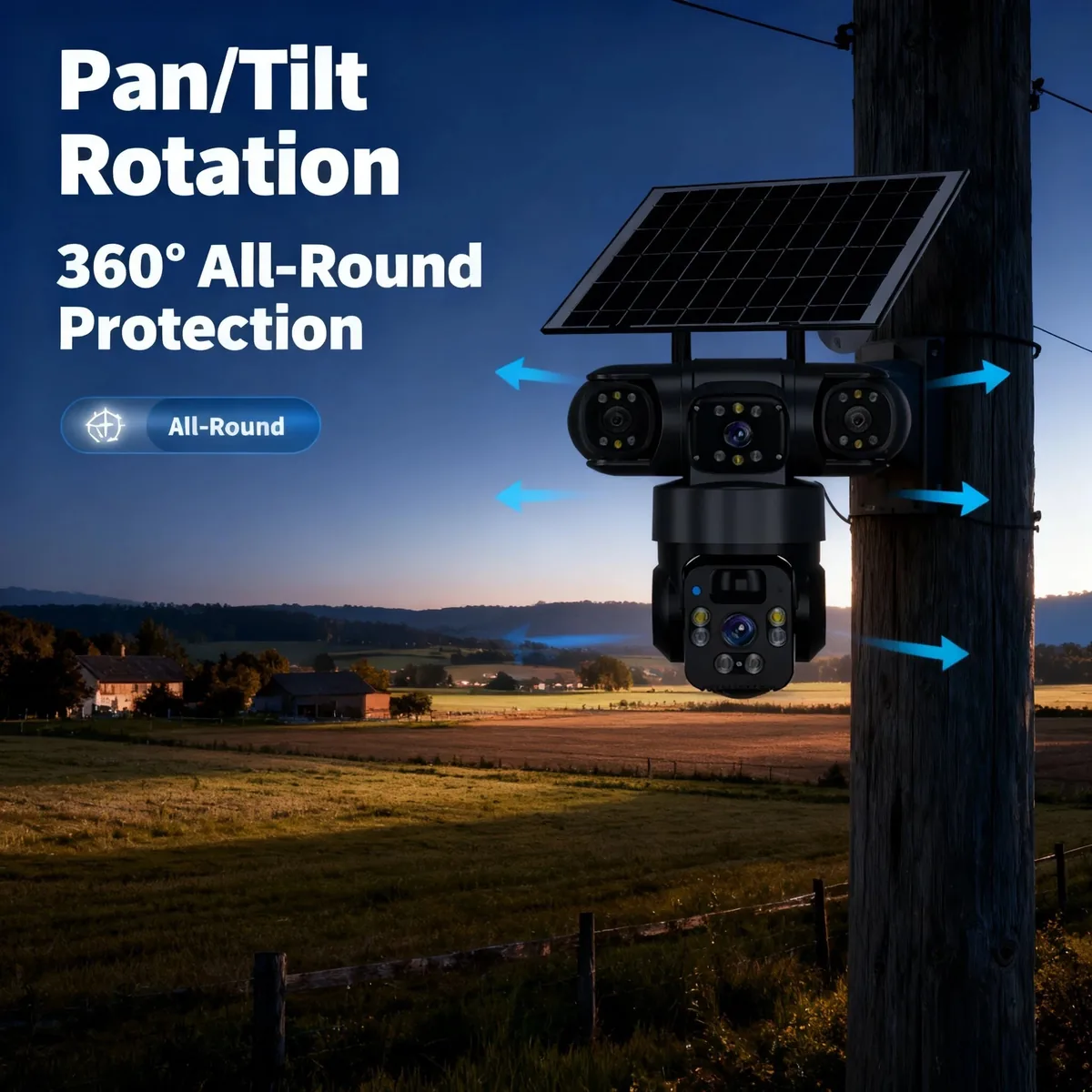 Поворотна PTZ камера JNice JE-1905