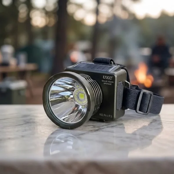 Налобний LED ліхтар UKC K8 Pro FS