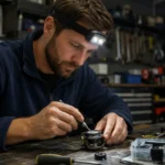 Налобний ліхтар F51 Sensor Headlight із зручним кріпленням на голові