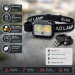 Характеристики та особливості ліхтаря F51 Sensor Headlight