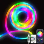 Неонова LED стрічка з пультом ДК та блоком живлення у комплекті