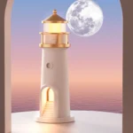 Проекція місяця нічником LightHouse