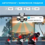 Розумна Wi-Fi камера SC28 з переглядом на телефоні