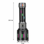 Ручний ліхтарик COBA CB-G683 акумуляторний з Power Bank і USB Type-C