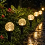 Садова LED гірлянда Solar Garden Light на сонячній батареї, 5 м, 20 лампочок