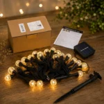 Садова LED гірлянда Solar Garden Light на сонячній батареї, 5 м, 20 лампочок - фото 3