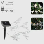 Садова сонячна гірлянда Garden Line SOL6063 «Птахи» 5 LED