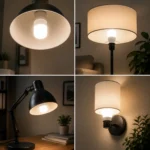 Звичайна LED лампочка з живленням від акумулятора