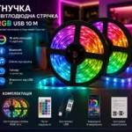 Особливості та характеристики лед стрічки SMD 5050 10 метрів