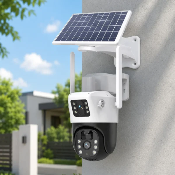 4G вулична камера відеоспостереження V36-4G SOLAR