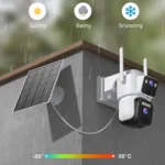 Wi-Fi камера відеоспостереження з захистом від дожу та снігу
