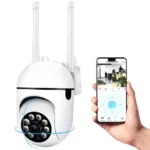 Вулична Wi-Fi камера PTZ-A1 IPC-E27-3 з керуванням через телефон (V380 Pro)