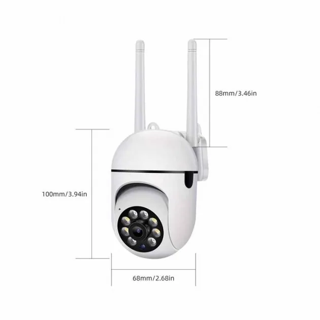 Розміри камери PTZ-A1 IPC-E27-3