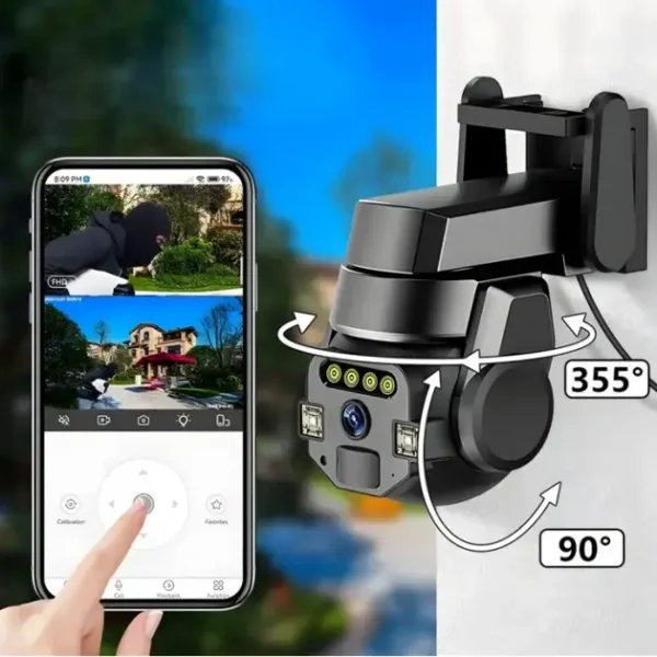 Поворотна Wi-Fi камера CyberGuard OUTDOOR Q-812