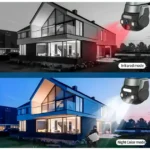 Робота нічного бачення на Wi-Fi камері CyberGuard OUTDOOR Q-812