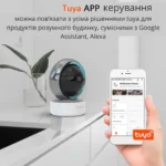Кімнатна Wi-Fi камера відеонагляду TY305 з додатком Tuya Smart