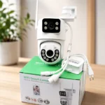 Поворотна Wi-Fi камера відеоспостереження для вулиці з керуванням через додаток iCSee
