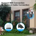 Wi-Fi PTZ камера відеоспостереження 16 Мп із 10-кратним зумом
