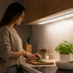 LED світильник на акумуляторі для підсвітки на кухні