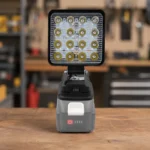 LED прожектор PROFI-TEC PT812G на акумулятор від електроінструменту