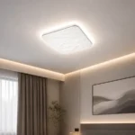 Квадратний LED світильник X-597 на стелю, 48 Вт, 4000K, 52×52 см
