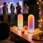 LED лампа MJ-52 з пультом ДК