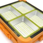 Портативний повербанк Solar LED Light D8, 12000 мА·год із сонячною панеллю та LED-прожектором - фото 3