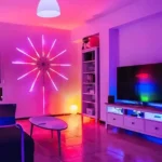 RGB LED стрічка Феєрверк з керуванням через пульт або телефон