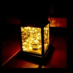 Садовий підвісний ліхтар Solar The Lamp з ефектом горіння свічки