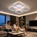 Стельова LED люстра-світильник X-594