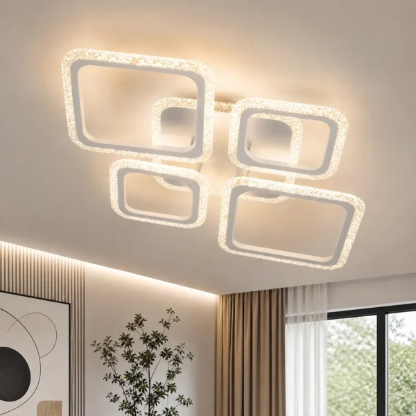 Стельова LED-люстра X-594