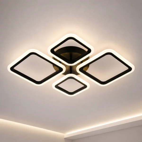 Стельова LED-люстра X-595, 96 Вт