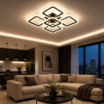 Стельова потужна LED-люстра X-596
