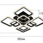 Розміри світильника X-593