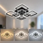 Стельовий LED світильник X-593, 120 Вт, з пультом, регулювання яскравості, режим нічника