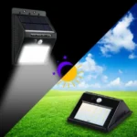 Вуличний настінний світильник BL-609 20 SMD який працює від сонця