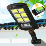 Варіант кріплення світильника Solar Street Light BL BK120-6COB на стіну