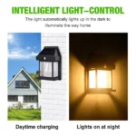 Вуличний настінний світильник Solar Wall Lamp K-888