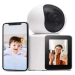 Wi-Fi камера-відеоняня Arvin C31 1080P з екраном, двостороннім зв’язком та автоматичним стеженням