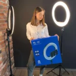 Кільцева лампа для стрімів RL-18 з живленням від розетки