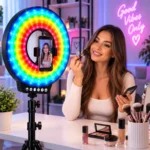 Кільцева RGB лампа MJ-451 від USB