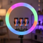 Кільцева RGB LED лампа MJ18
