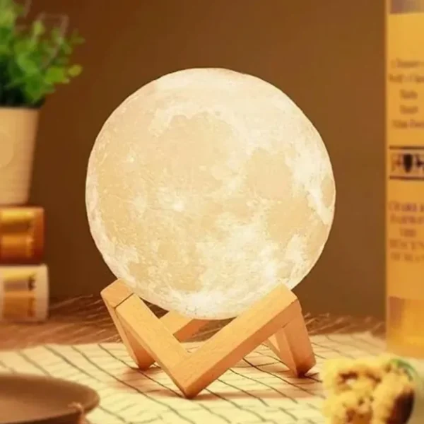 Настільний світильник (нічник) Місяць Magic 3D Moon Light, 15 см, з акумулятором